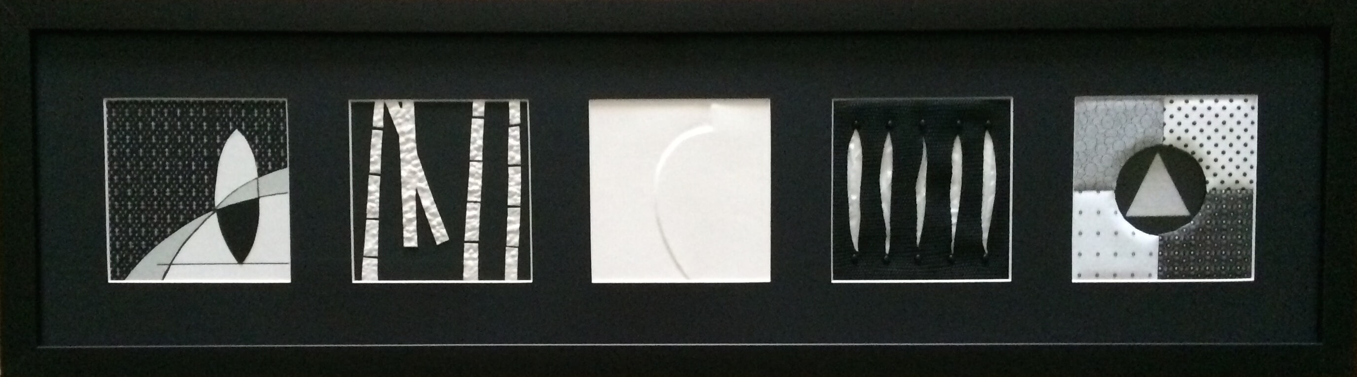FIVE: Flat Line, Bamboo, Scent of Ginger, Strings, Kime-Kome, Ann Grasso Fine Art