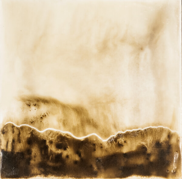 Light Breaks After the Storm, encaustic, Ann Grasso Fine Art